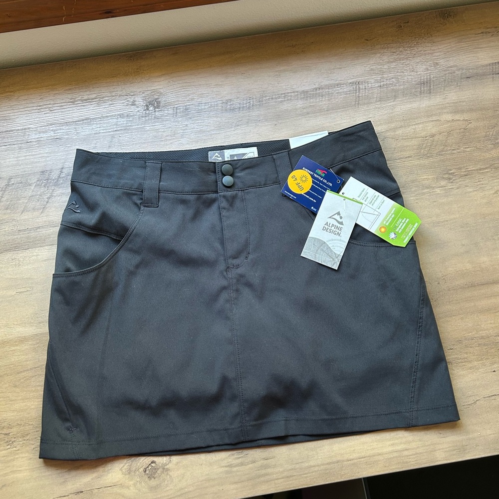 Black Athletic Skort